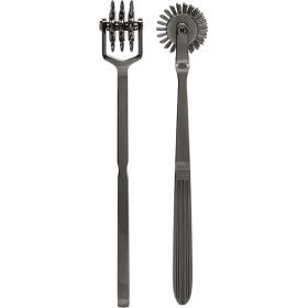 Kink Spike Pinwheel Solid Metal 3 Wheels