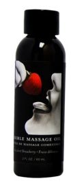 Edible Massage Oil (Option: Strawberry  2 Fl. Oz.)