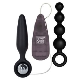 Booty Call Booty Vibro Kits (Option: Black)