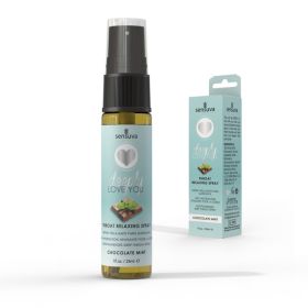 Deeply Love You Throat Relaxing Spray (Option: Chocolate Mint  1 Fl. Oz.)