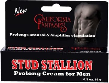 Stud Stallion (Option: Prolong Cream for Men  0.5 Oz. Tube  Boxed)