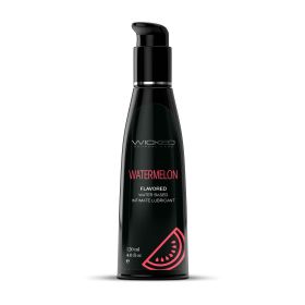 Aqua Watermelon Flavored Water Based Intimate Lubricant (Option: 4 Fl. Oz.)
