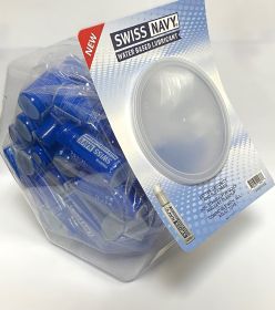 Swiss Navy Water (Option: Based 1oz 50ct Fishbowl)