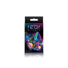 Rear Assets (Option: Multicolor Heart  Small  Rainbow)