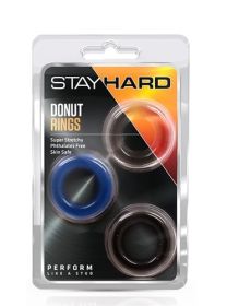 Stay Hard Donut Rings (Option: 3 Pack)