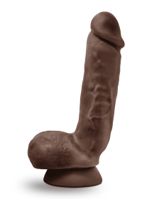 Dr. Skin Glide (Option: 8.5 Inch Self Lubricating Dildo Lubricating Dildo With Balls  Chocolate)