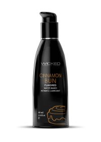 Aqua Cinnamon Bun Flavored Water Based Intimate Lubricant (Option: 2 Fl. Oz.)