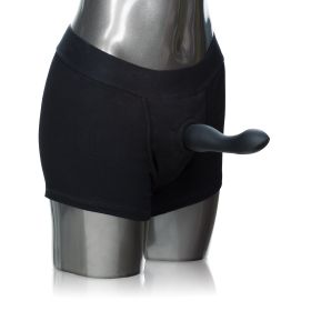 Packer Gear Boxer Brief Harness (Option: Medium/large  Black)