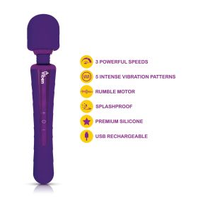 Obsession Wand Massager (Option: Violet)