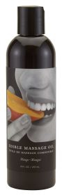Edible Massage Oil (Option: Mango  8 Fl. Oz.)