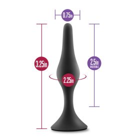 Luxe (Option: Beginner Plug Small  Black)