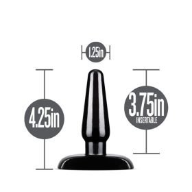 Anal Adventures (Option: Basic Anal Plug  Small  Black)