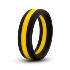 Performance (Option: Silicone Go Pro Cock Ring  Black/gold/black)