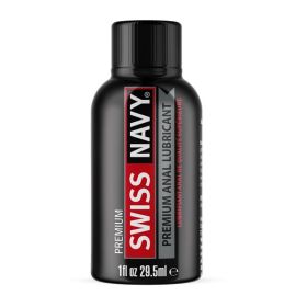 Swiss Navy Premium Silicone Anal Lubricant (Option: 1 Oz.)