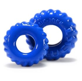 Truckt 2 Piece Cockring Set Atomic Jock (Option: Police Blue)