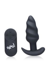 21x Silicone Swirl Plug With Remote (Option: Black)