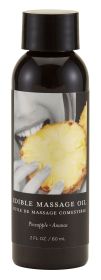 Edible Massage Oil (Option: Pineapple  2 Fl. Oz.)