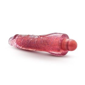Glow Dicks (Option: Molly Glitter Vibrator  Pink)