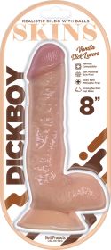 Dickboy (Option: Skins  Dildo With Balls  8 Inch  Vanilla Dick Lover)