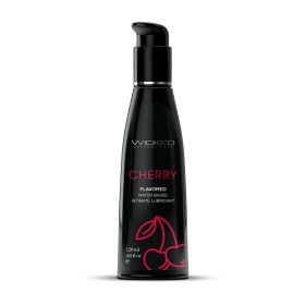 Aqua Cherry Flavored Water Based Intimate Lubricant (Option: 4 Fl. Oz.)