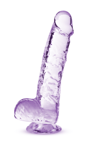 Naturally Yours (Option: 6 Inch Crystalline Dildo  Amethyst)